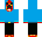 lava creeper with hoodie