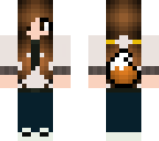 me as fox in school uniform