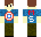 me with cap t-shirt