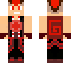 muscular red hoodie thug mohawk