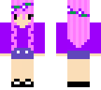 ombre lined girl