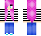 pink hair girl