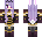 purple bunny warrior