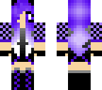 purple gamer girl