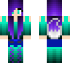 purple wolf girl