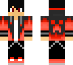 red creeper hoodie