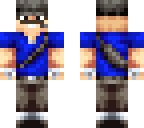 scout with mustache