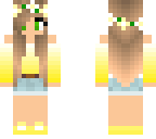 yellow summer girl