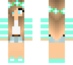 aqua mint spring look