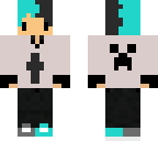 blue emo chibi