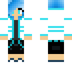 blue girl