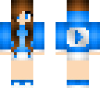 blue girl
