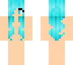 blue hair