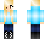 blue hoodie