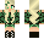 camouflaged girl