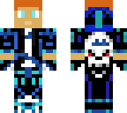 cool blue skelton dude