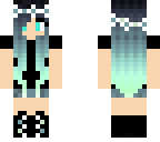 cute black and pastel girl