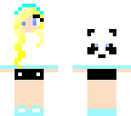 cute panda girl
