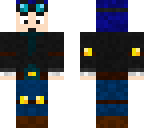dantdm dark blue hair