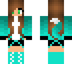 edited blue fox girl