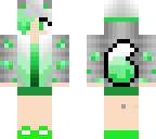 emerald girl punk