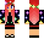 flame flower girl