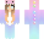 gradient pastel dino