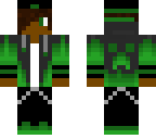 green flame dark skin