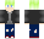 green hair