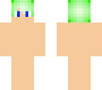 green haired boy template