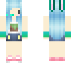 kawaii gamer girl with bunny ears