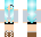 light blue tomboy