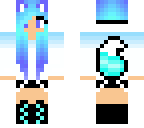light blue wolf