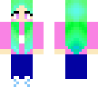 light colored creeper girl remade
