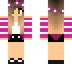 maya with pink hair