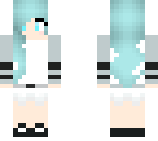 mint pastel tumblr girl