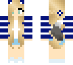 navy wolf girl