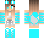 neon blue wolf