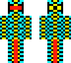 neon robot