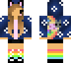 nyan cat girl fix
