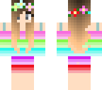 ombre dress girl