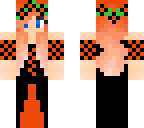 orange party girl