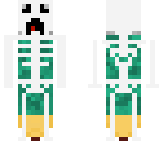 pencil skull