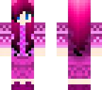 pink sweater girl