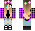 pleated girl