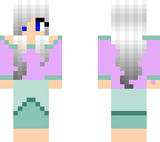 princess with silver hair