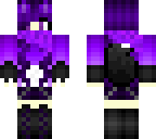 purple fox girl