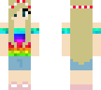 rainbow girl