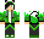 reworked green neko boy