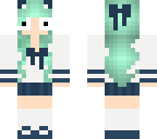 scared school girl